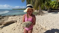 Znalazłam rozgwiazdę i gigantyczne muszle! Zobacz żółwiki i szczeniaczka na pięknej wyspie Saona