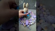 Zając wielkanocny, crochet, diy #karolacrochet #shorts #shortsvideo