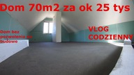Dom 70 m2 za ok 25 tys.  Vlog codzienny wylewki.  Dom bez pozwolenia, Tani dom #36 #pawełwaga