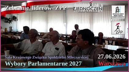 Zjednoczeni Ponad Podziałami. Spotkanie lider&oacute;w - 27.06.2026, Warszawa, cz. 2/2