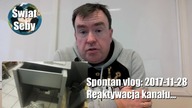 2017-11-28: Reaktywacja kanału... | Spontan Vlog