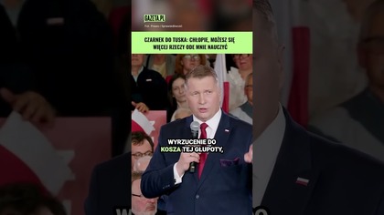 Tusk mówi o jakimś ETS-sretees.  Chłopie! #shorts