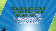 Karaoke for kids Ten in a bed backing melody