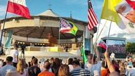 Uroczyste rozpoczęcie mszy św.  Festiwal Młodych Medjugorie
