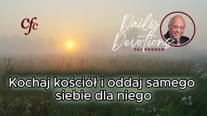 Zac Poonen - Kochaj kościół i oddaj samego siebie dla niego