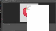 PhotoShop: Spadający Pomidor (speedart + pixel art)