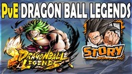 DRAGON BALL LEGENDS - PvE, ULEPSZANIE POSTACI, STORY, LEVEL GAMEPLAY PL