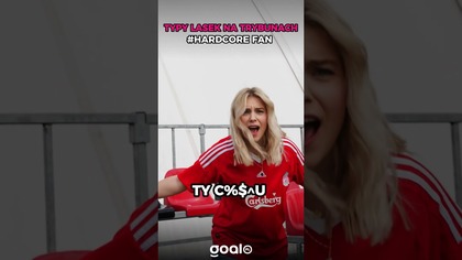 TYPY LASEK NA TRYBUNACH - HARDCORE FAN