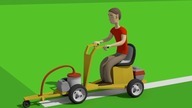 #Sports ground for children | Construction Equipment - Tractors, Excavators, Trucks | Bajki Koparki