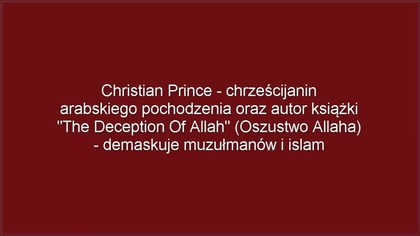 Zdemaskowanie islamu - Islam i nauka - część 1/2