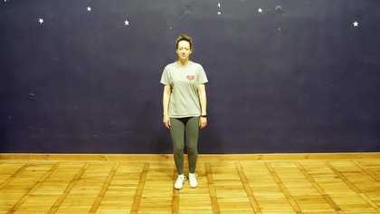 Warsztaty taneczne on-line z GDK gr.  starsza - nowy układ Chrisa Browna Turn Up the Music cz.  3