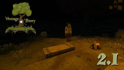 Vintage Story PL - Kooperacja @MrVlGO #2. 1 Nowy start, prehistoryczna fauna, pierwsze schronienie.