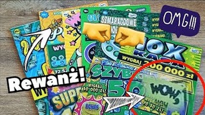 Zdrapki Lotto  Dogrywka Mega Paradiso  i mix na sobotę 