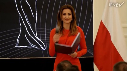 Wręczenie Nagrody IPN Semper Fidelis dla Alwidy Bajor