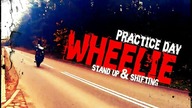 wheelie practice day CBR1100XX shifting 1st-2nd gear and stand up XXMV