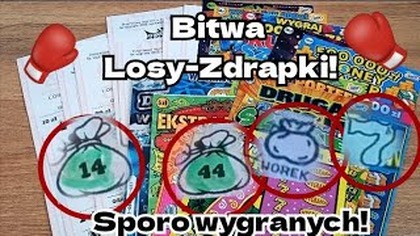Zdrapki - Ekspres Losy!  Sporo wygranych!  Mamy zwycięzcę! 