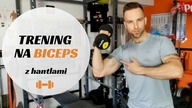 TRENING na BICEPS z HANTLAMI  NAJLEPSZE ĆWICZENIA na DWUGŁOWE RAMIENIA