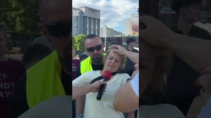 DziesiątkiLudzi doświadczają mocy Bożej na rynku w Katowicach #tomaszdorozala #dotyknieba #katowice