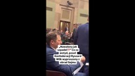 Pijany poseł Konfederacji szarpał się z policjantami.