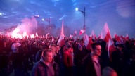 Race i zamieszanie na moście Poniatowskiego w czasie Marszu Niepodległości