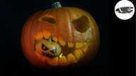Halloween lampion z dyni - Pomysły plastyczne dla każdego