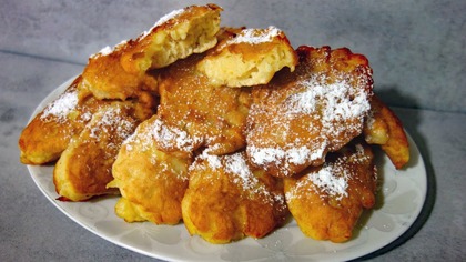 Puszyste jak chmurka! Najlepsze placki z jabłkami i jogurtem  lepsze niż racuchy! Hit śniadaniowy!