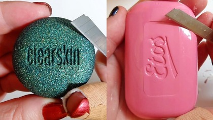 Soap Carving ASMR Relaxing Sounds no talking Satisfying ASMR Video