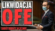 Likwidacja OFE oraz opłata od szwindla - Skrót debaty w Sejmie.