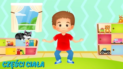 Moje ciało | Piosenka dla maluchów o częściach ciała