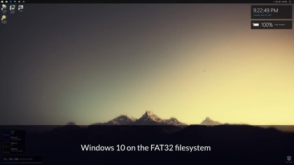 Windows 10 on FAT32