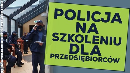 Policja na szkoleniu dla przedsiebiorców w Rybniku!f