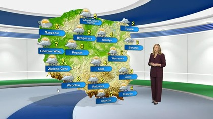 Prognoza pogody na TVN Meteo (01. 02. 2024)