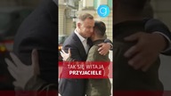 (subskrybuj) SPOTKANIE DUDA - ZEŁENSKI.  TAK SIĘ WITAJĄ PRZYJACIELE #shorts