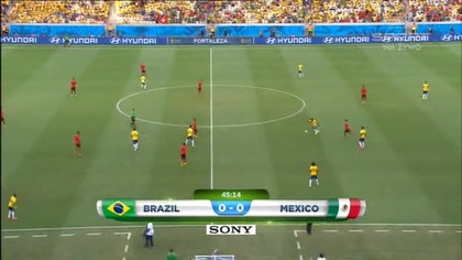 Grupa A: Brazylia vs Meksyk - 17 06 2014 | 2 połowa
