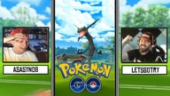 ŁAPIEMY SHINY RAYQUAZY Z LETSGOTRY! | #11 POKEMON GO | Asasyn08
