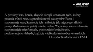 Archiwum: BIBLIA NA CO DZIEŃ: 1 List do Tesaloniczan #5