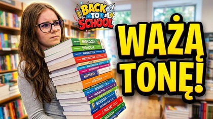 BACK TO SCHOOL: ODBIERAMY PODRĘCZNIKI DO LICEUM  One ważą tonę!  Daily Vlog 19 sierpnia 2026