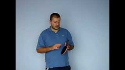 Czyszczenie okładzin rakietki do tenisa stołowego