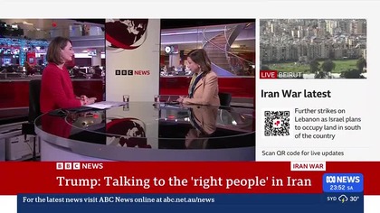 BBC News w australijskim ABC News / BBC News on Australian ABC News (25. 03. 2026)