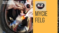 Mycie felg i pielęgnacja opon - Auto OdNowa #3.  Krwawiące felgi.  Mokra opona.