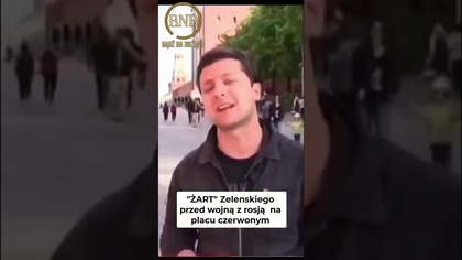 Stare Nagranie ZELENSKIEGO