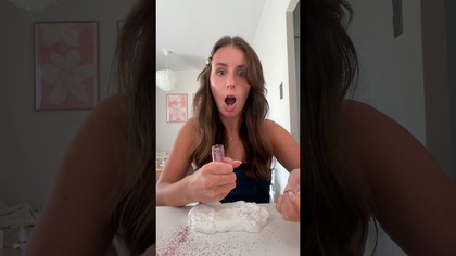 Robimy glitter slime ale wyszedł fail