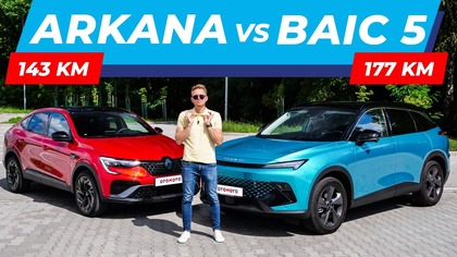STARCIE: BAIC 5 vs Renault Arkana | OML