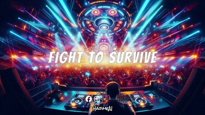 Fight to survive  HajimeAI #ai #music #aibeats #hardstyle #viralvideo #rave