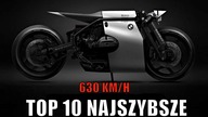 NAJSZYBSZE MOTOCYKLE ŚWIATA