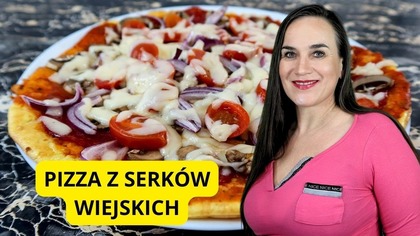 Viralowa Pizza z Serków Wiejskich! Pyszny Przepis Krok po Kroku!