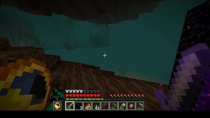 Cube Magma falling into lava #minecraft #gaming #game #Nether #Short #Shorts