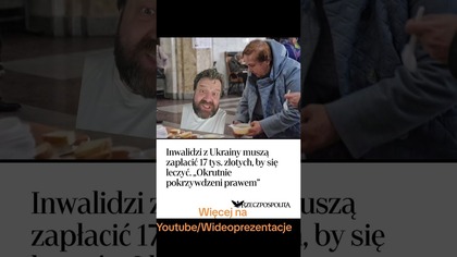 Media w Szoku! Ukraińvy muszą normalnie płacić za leczenie jakby byli Polakami!!