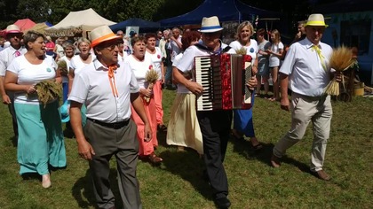 Dożynki Powiatowe w Nałęczowie - mini korowód
