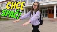 CZY OBUDZĘ SIĘ W SZKOLE?  Problem z porannym wstawaniem.  Daily Vlog 10 kwietnia 2026